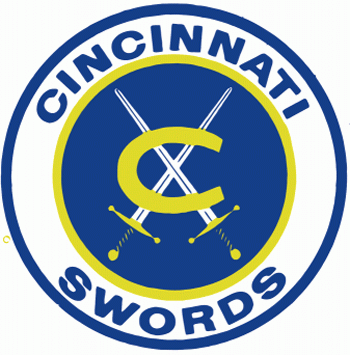 Cincinnati Swords 1971-1974 Alternate Logo iron on transfers for clothing